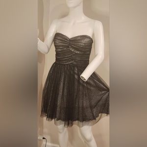 Delia’s Black Strapless Mini Size 7/8